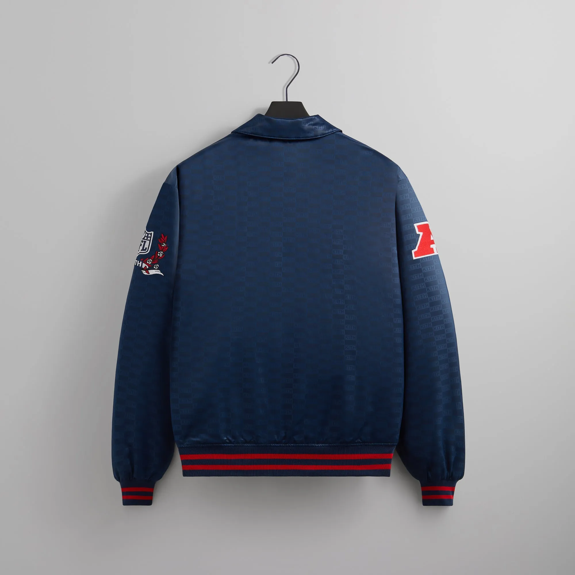 Kith for the NFL: Texans Satin Bomber Jacket - Meter sold by Kith product image thumbnail 2