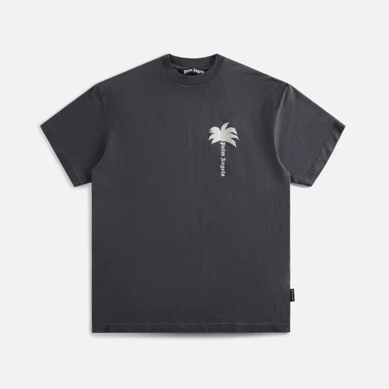 Palm Angels The Palm Tee - Dark Grey / Off White sold by Kith