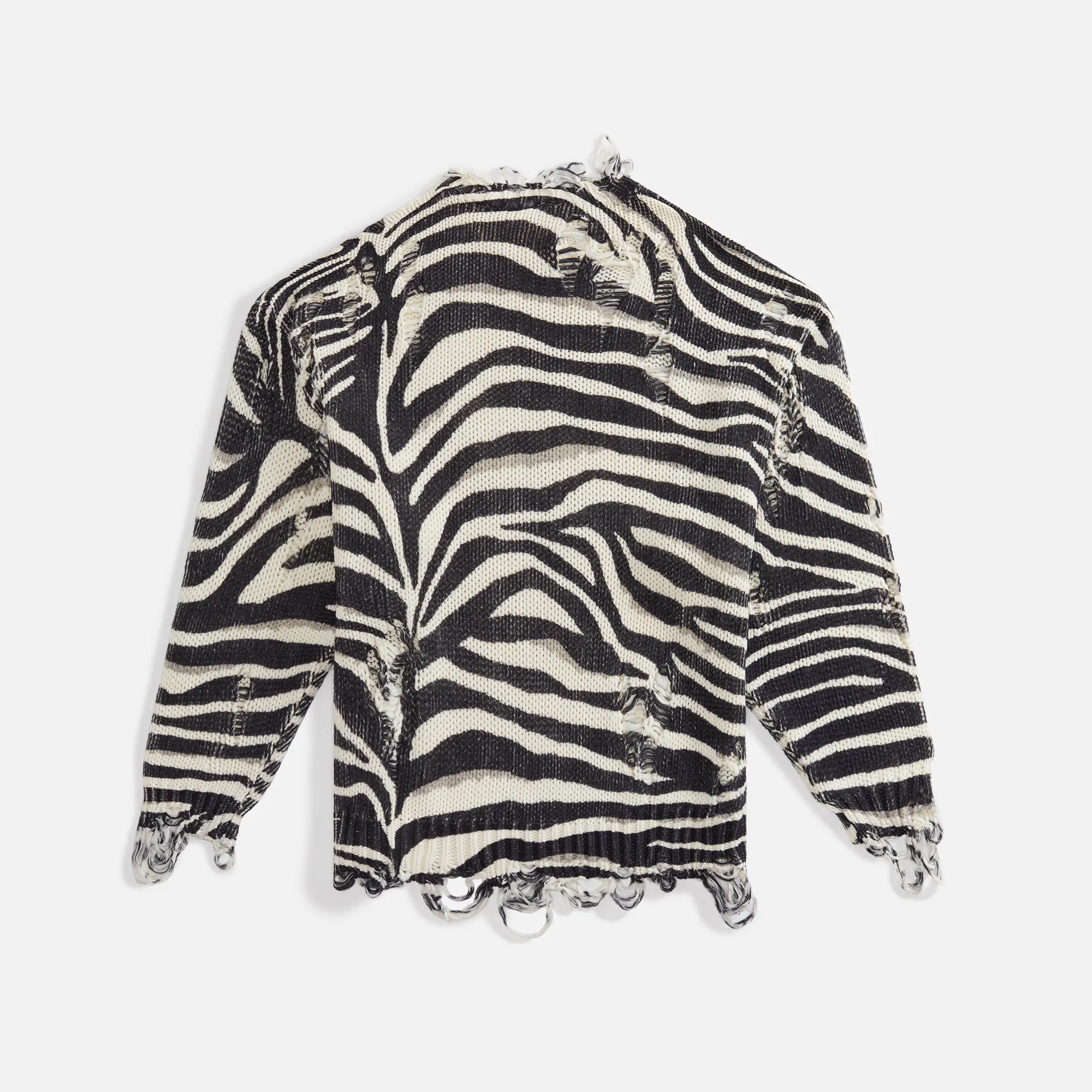 R13 Zebra Oversized Sweater - Zebra sold by Kith product image thumbnail 2