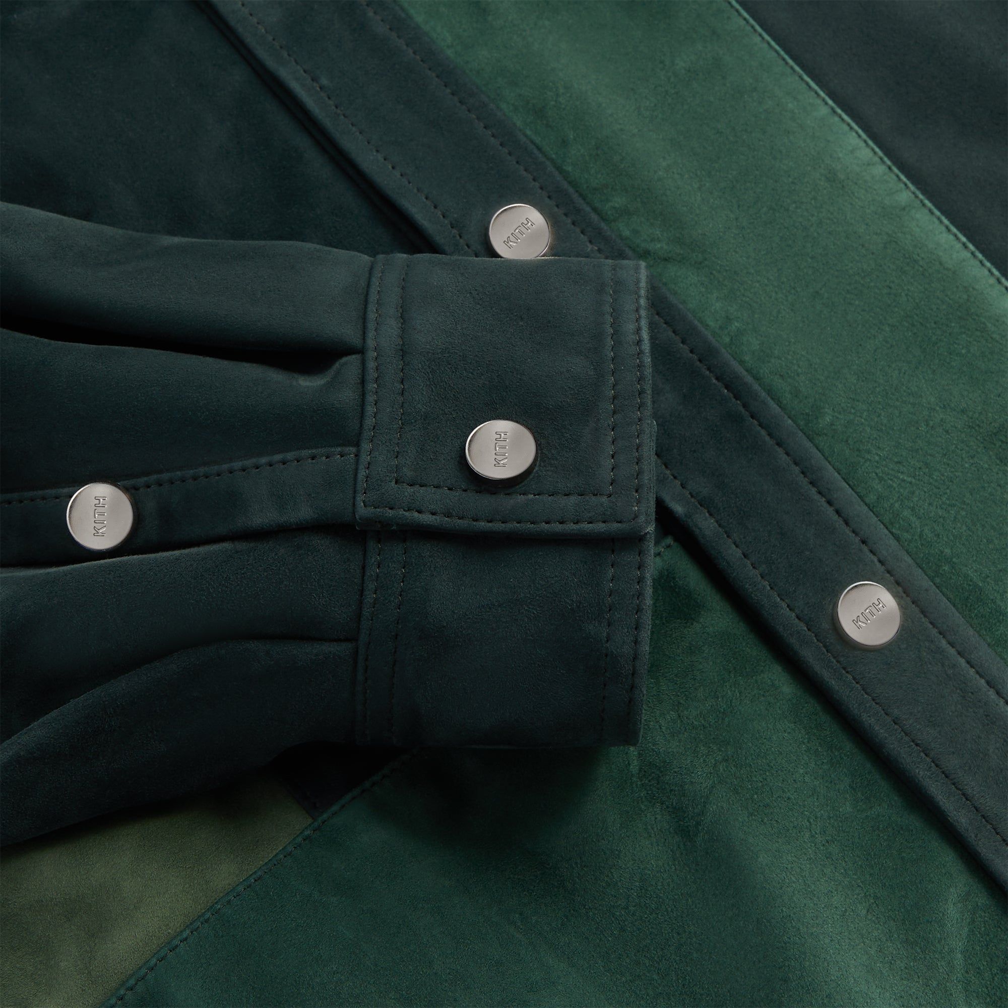 Kith Mixed Suede Apollo Shirt - Stadium PH sold by Kith product image thumbnail 4