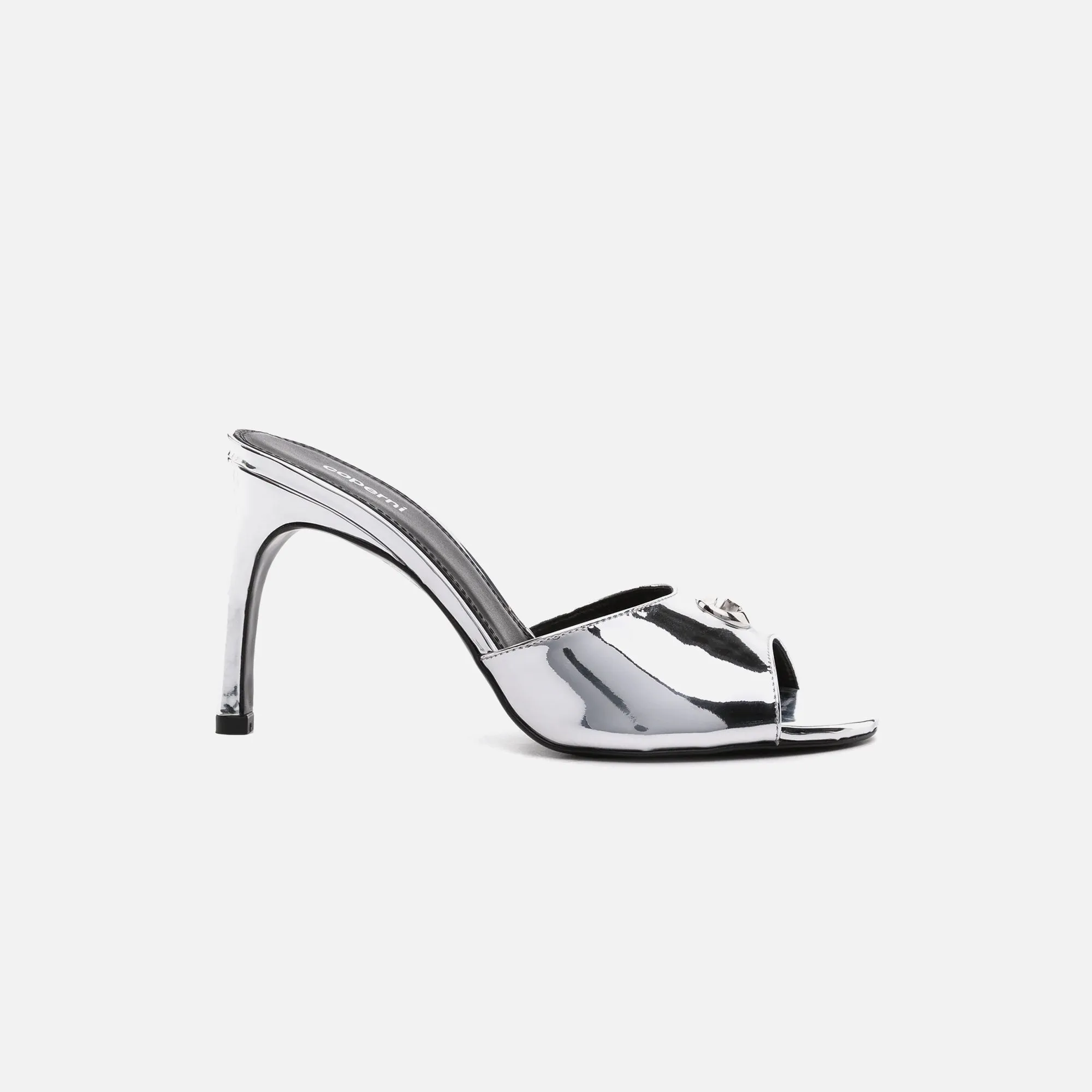 Coperni Logo Mule - Silver sold by Kith
