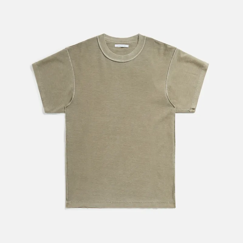 John Elliott Reverse Cropped Tee - Washed Oak sold by Kith