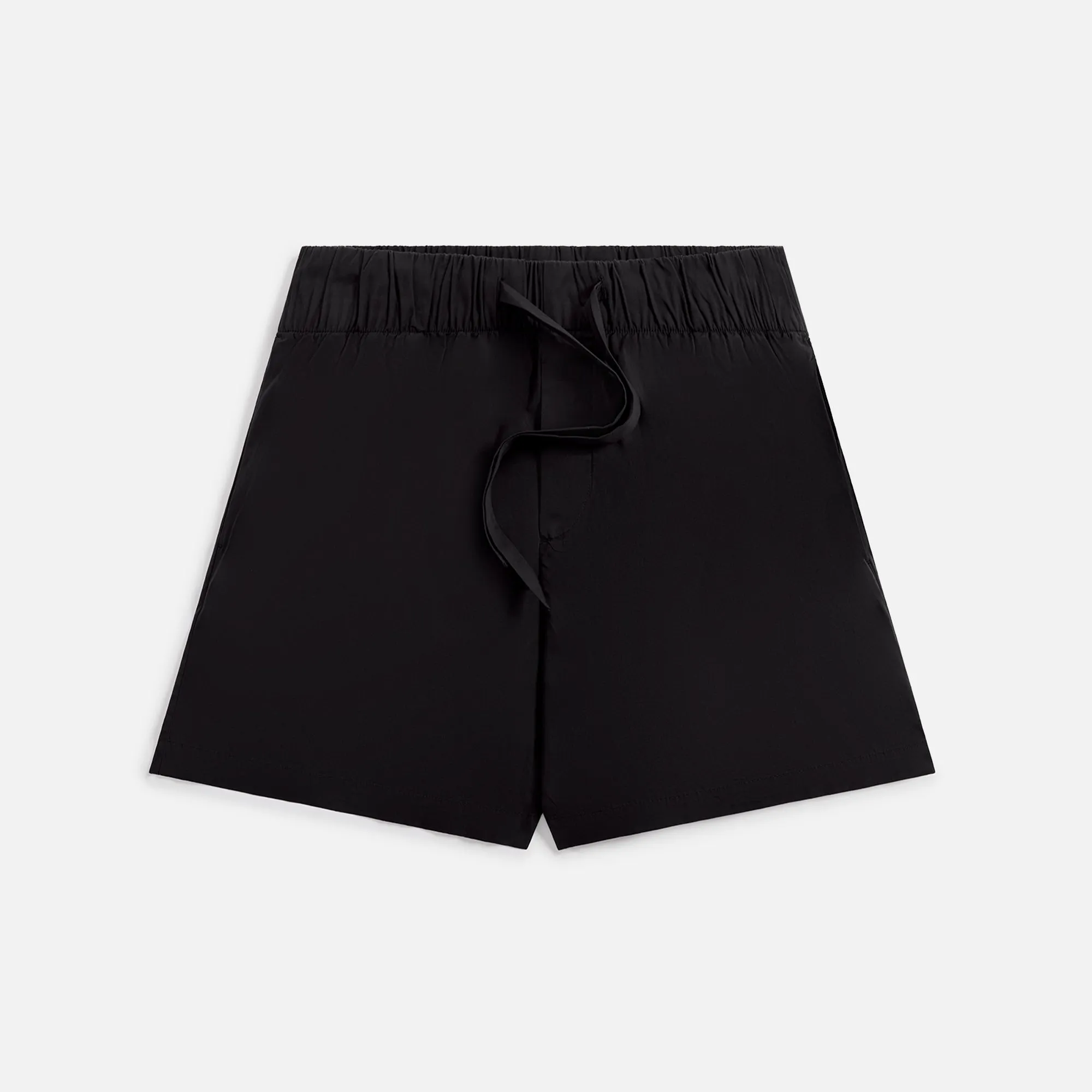 Tekla Poplin Pajama Shorts - Black sold by Kith