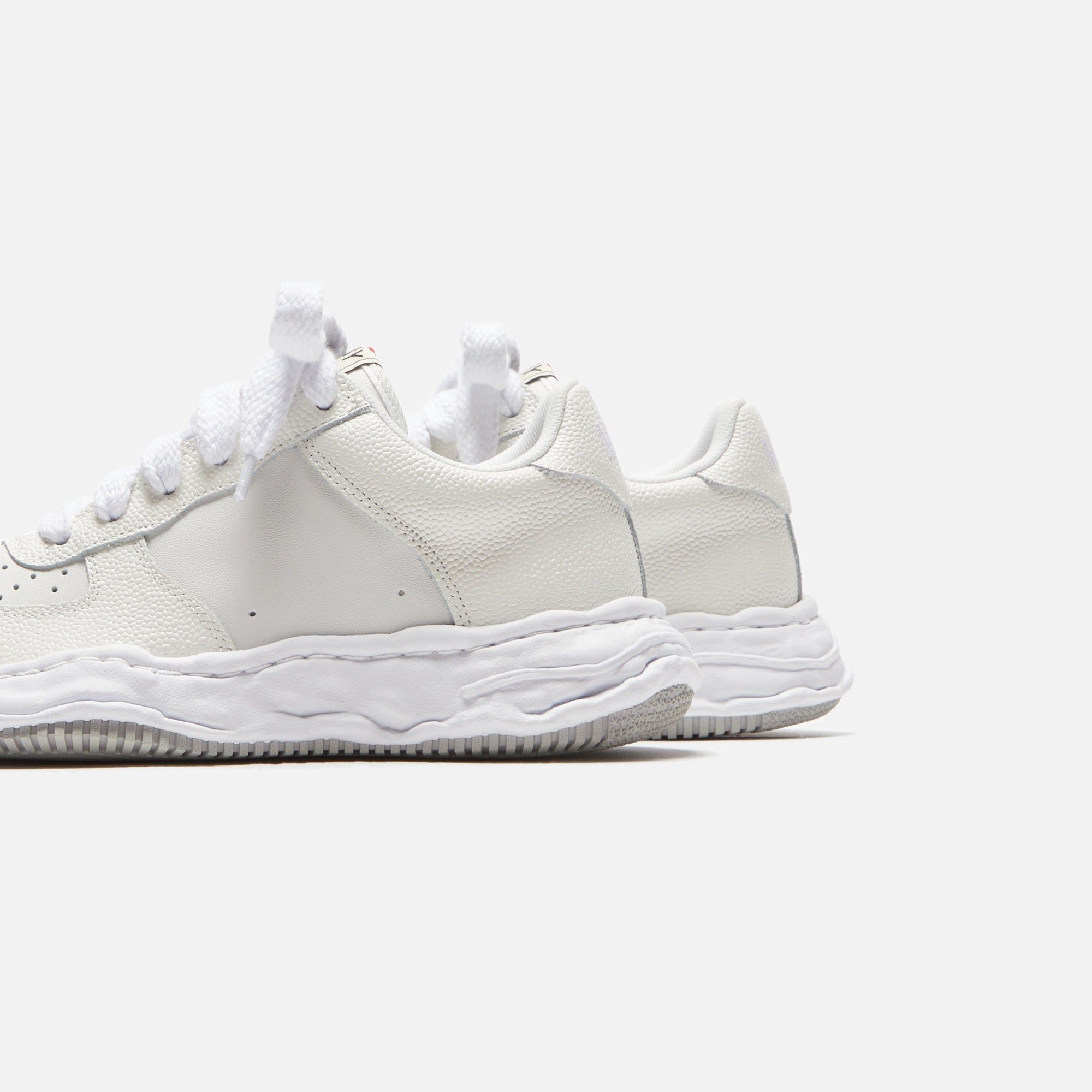 Mihara Yasuhiro Wayne Low OG Sole Bascket Leather - White sold by Kith product image thumbnail 3