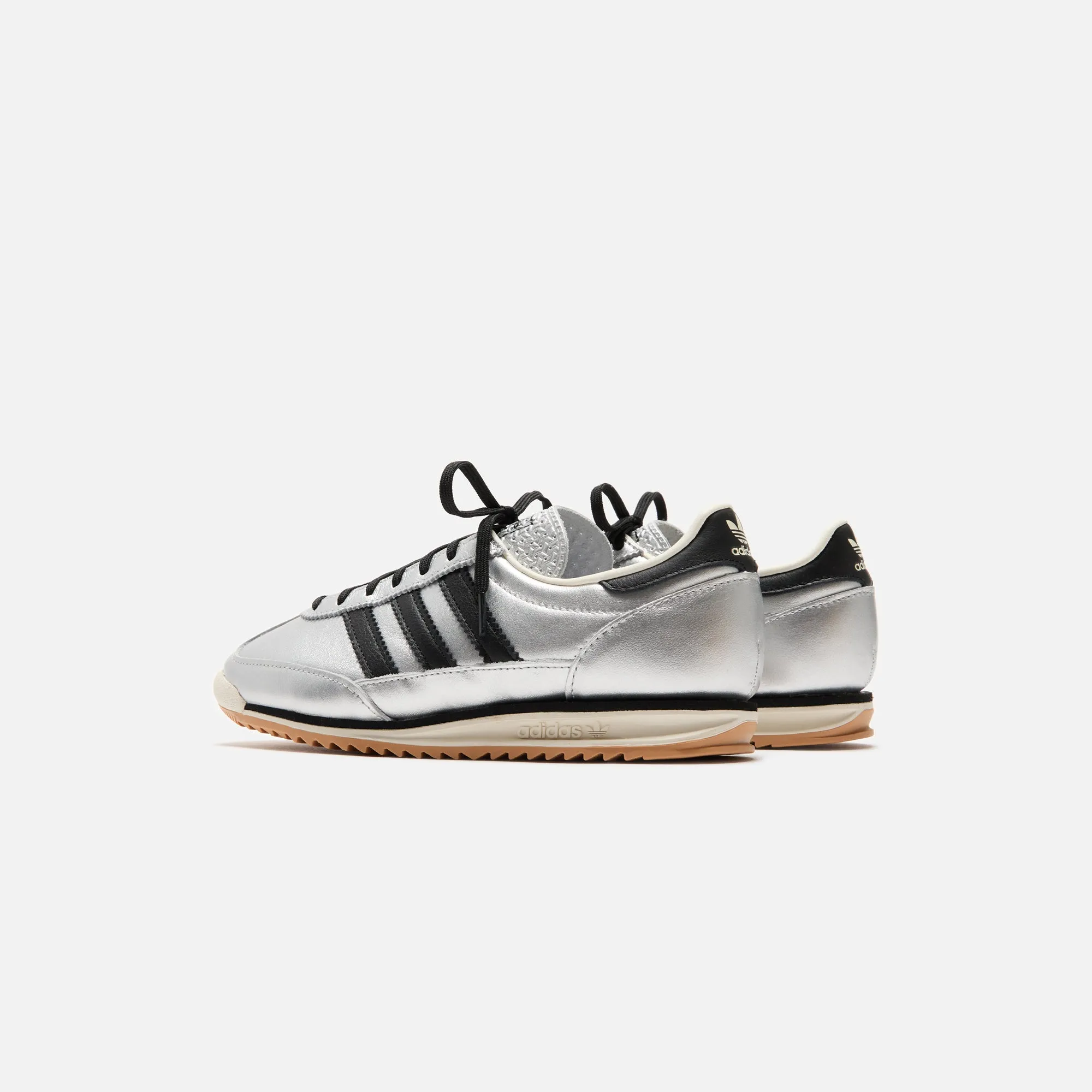 adidas WMNS SL 72 OG - Silver Metallic / Core Black / Off White sold by Kith product image thumbnail 4