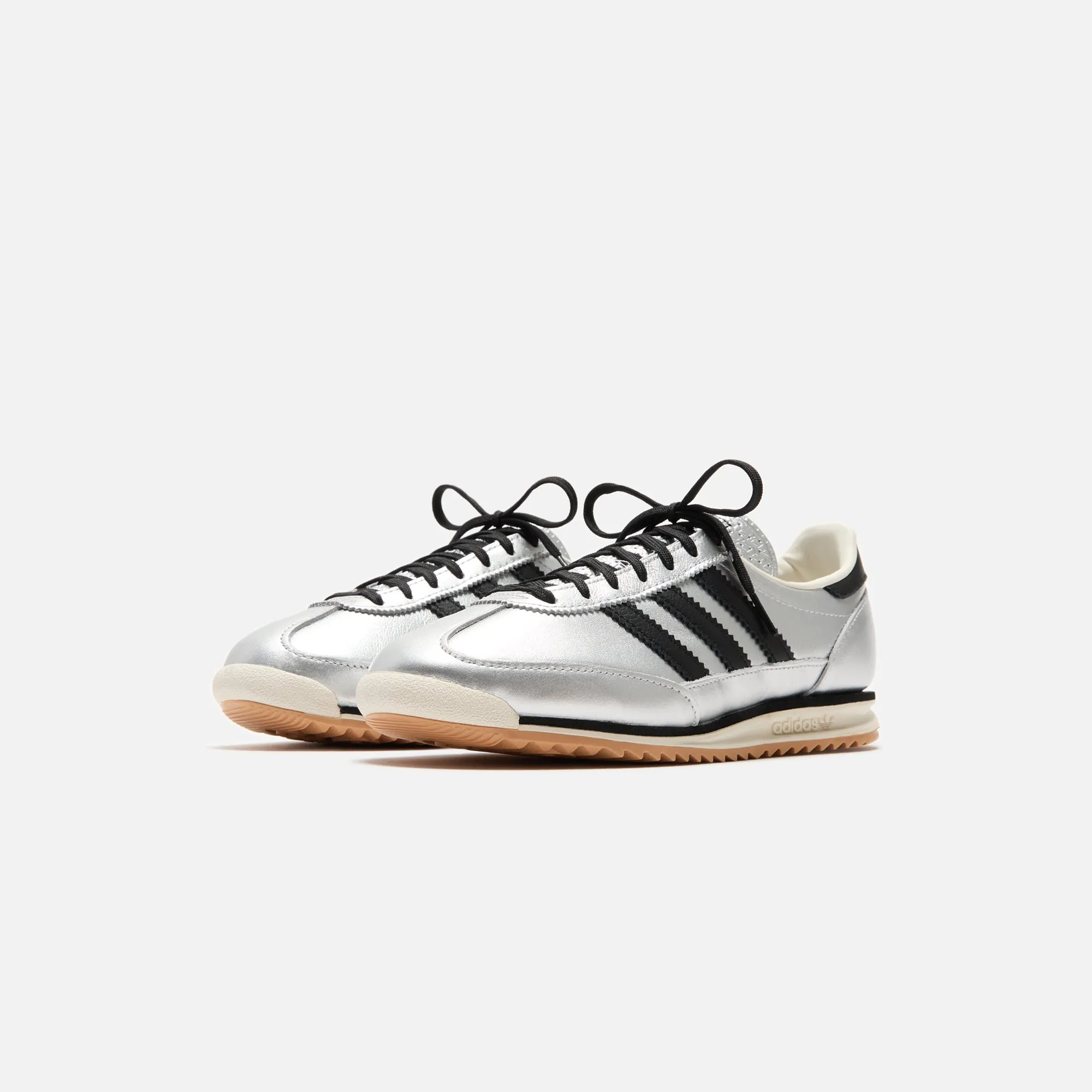 adidas WMNS SL 72 OG - Silver Metallic / Core Black / Off White sold by Kith product image thumbnail 2