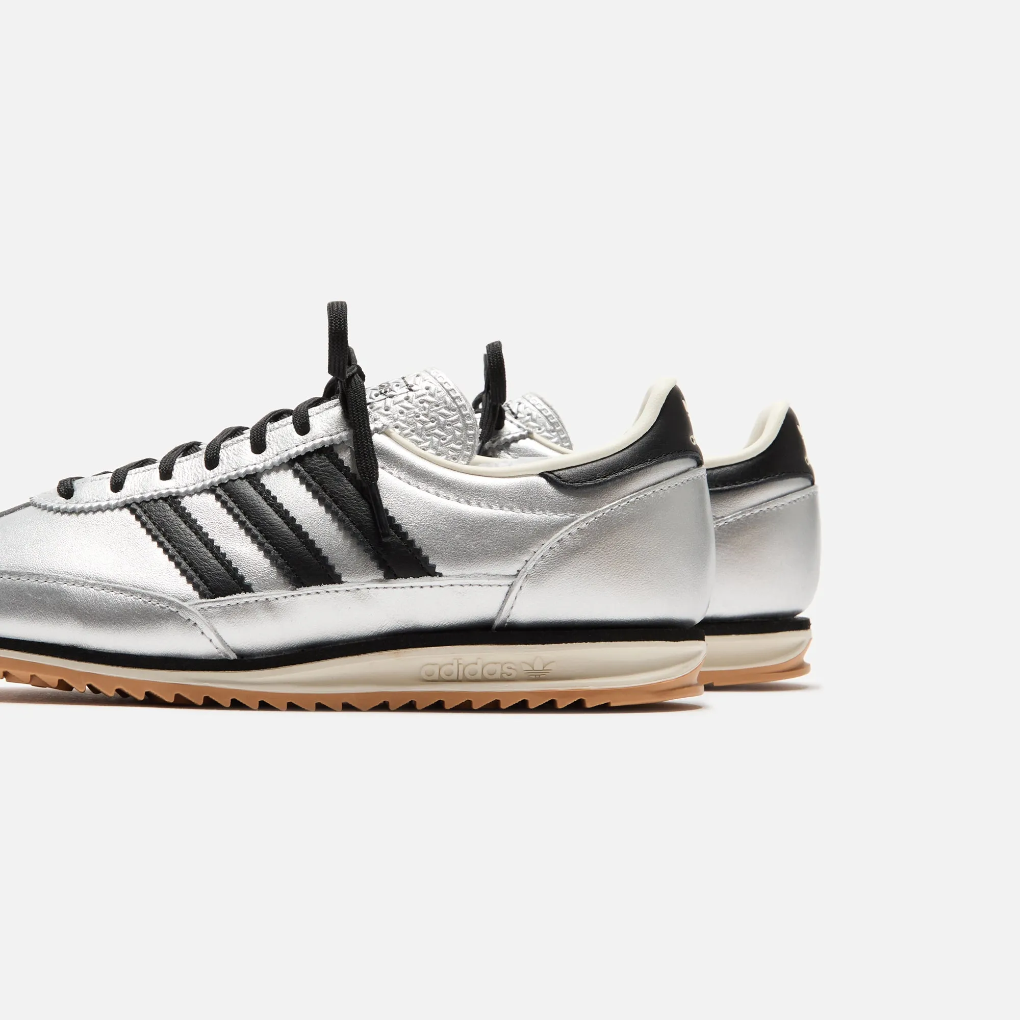 adidas WMNS SL 72 OG - Silver Metallic / Core Black / Off White sold by Kith product image thumbnail 3