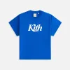Kith Women Swash Logo Mulberry Vintage Tee - Laguna sold by Kith