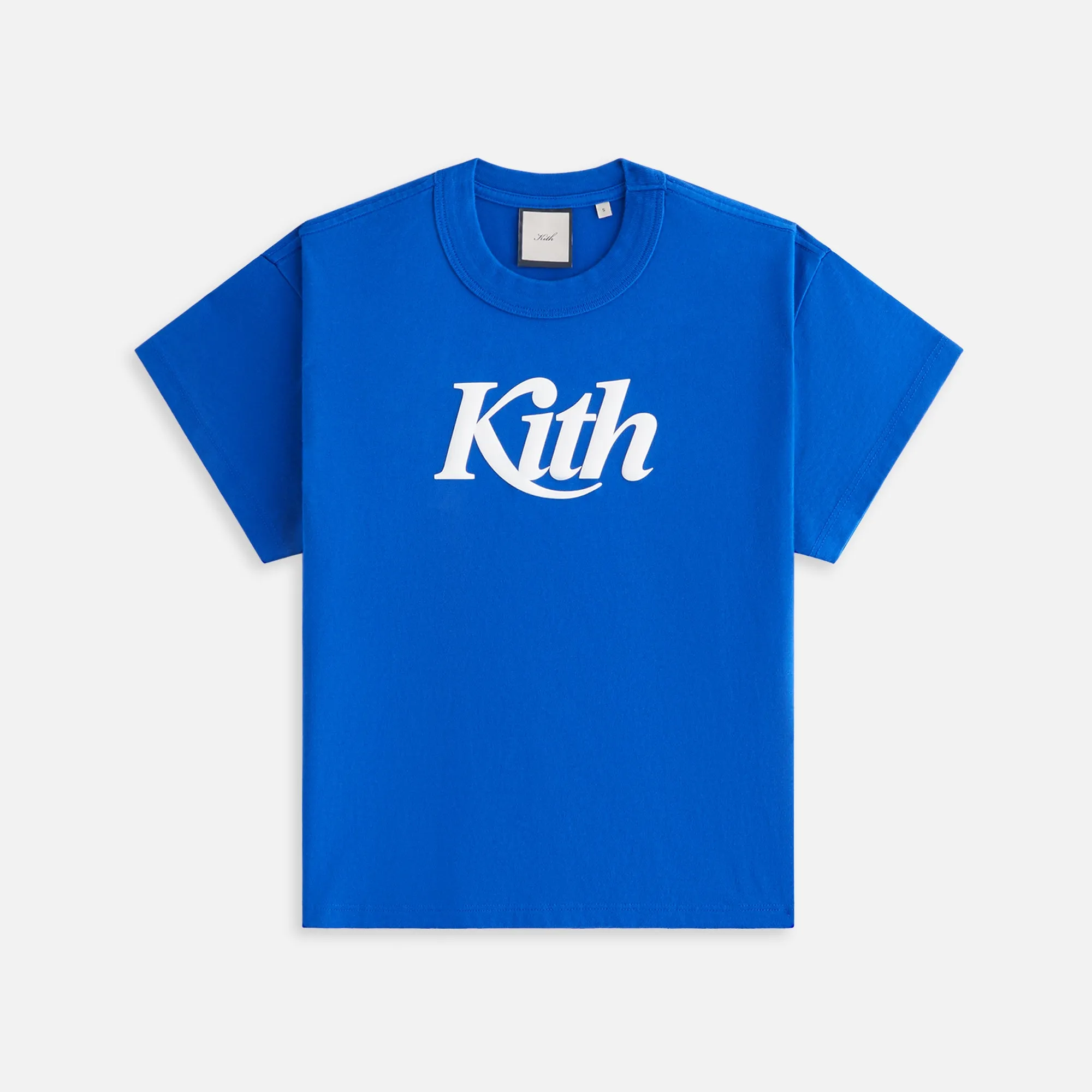 Kith Women Swash Logo Mulberry Vintage Tee - Laguna sold by Kith