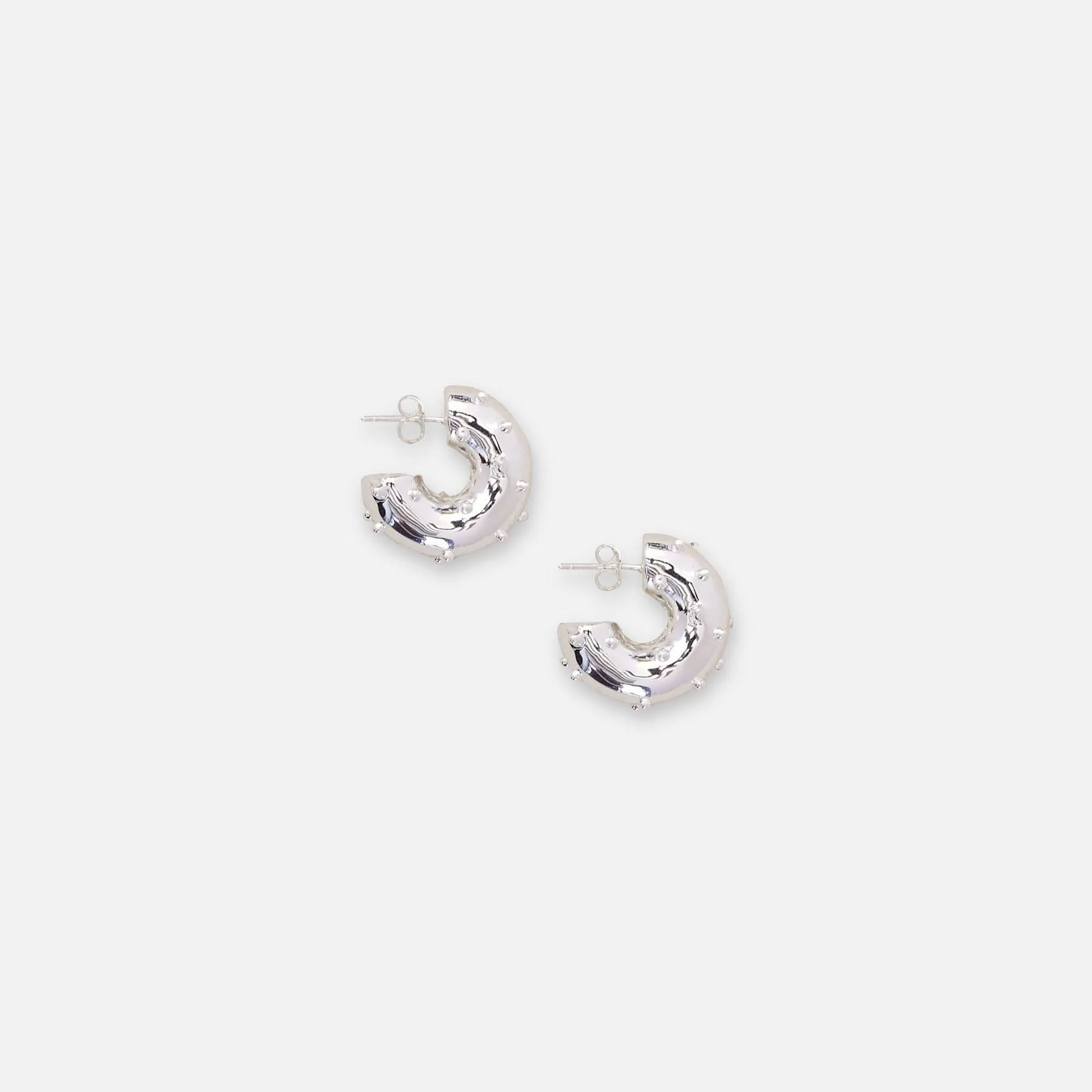 Eliou Klaus Earrings - Silver sold by Kith