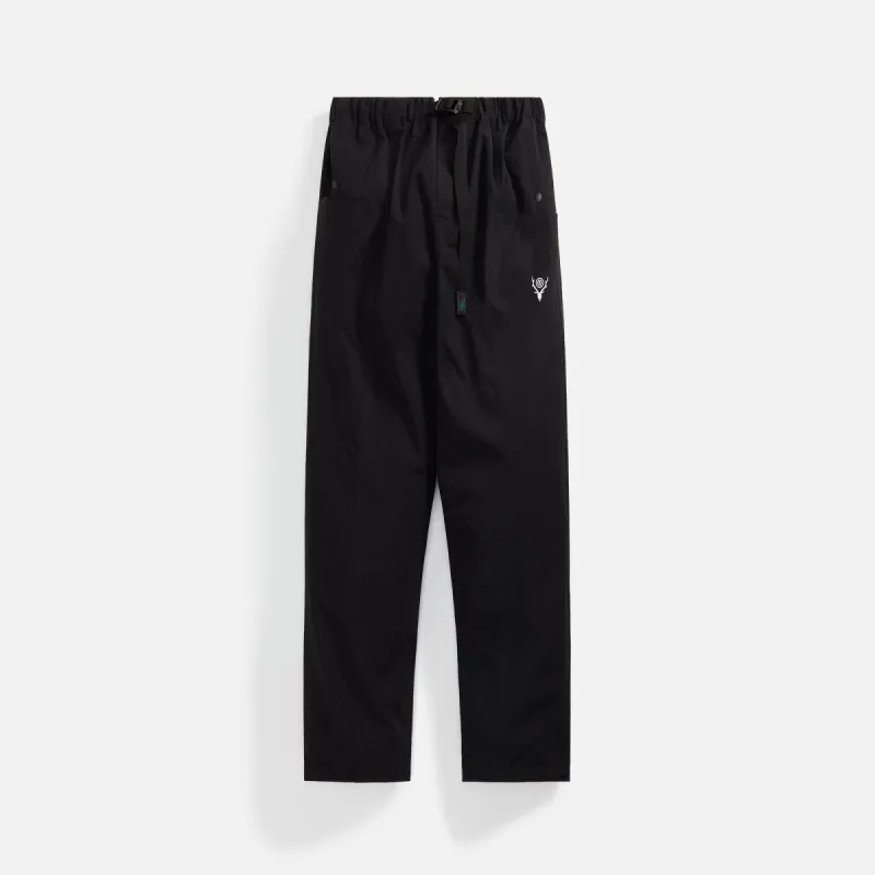 South2 West8 Belted C.S. Pant - Grosgrain Black sold by Kith
