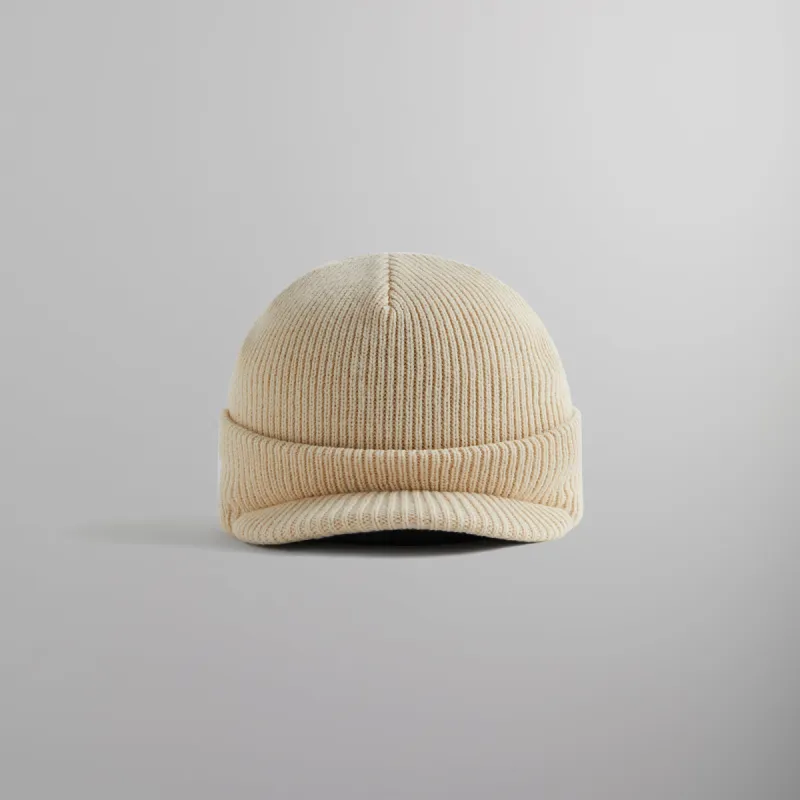 Kith for the New York Yankees Visor Beanie - Sandrift sold by Kith