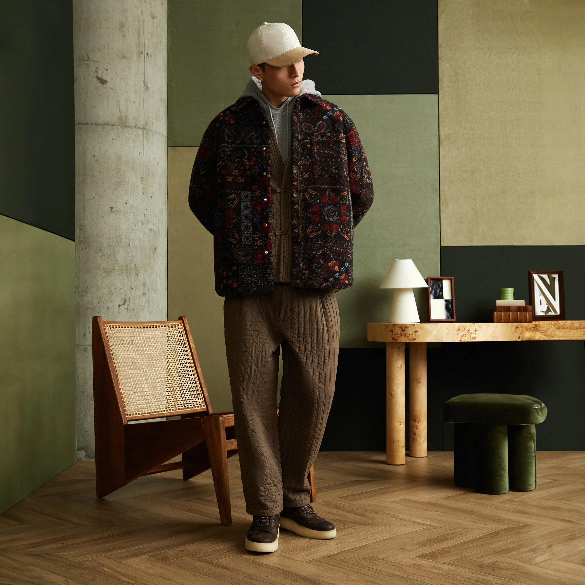 Kith Paisley Sheridan Shirt Jacket - Kindling sold by Kith product image thumbnail 3