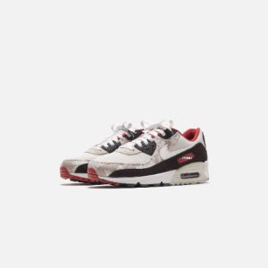 Nike Air Max 90 - Light Bone / Summit White / Khaki sold by Kith