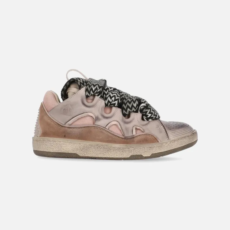 Lanvin WMNS Curb Sneaker - Pale Pink sold by Kith