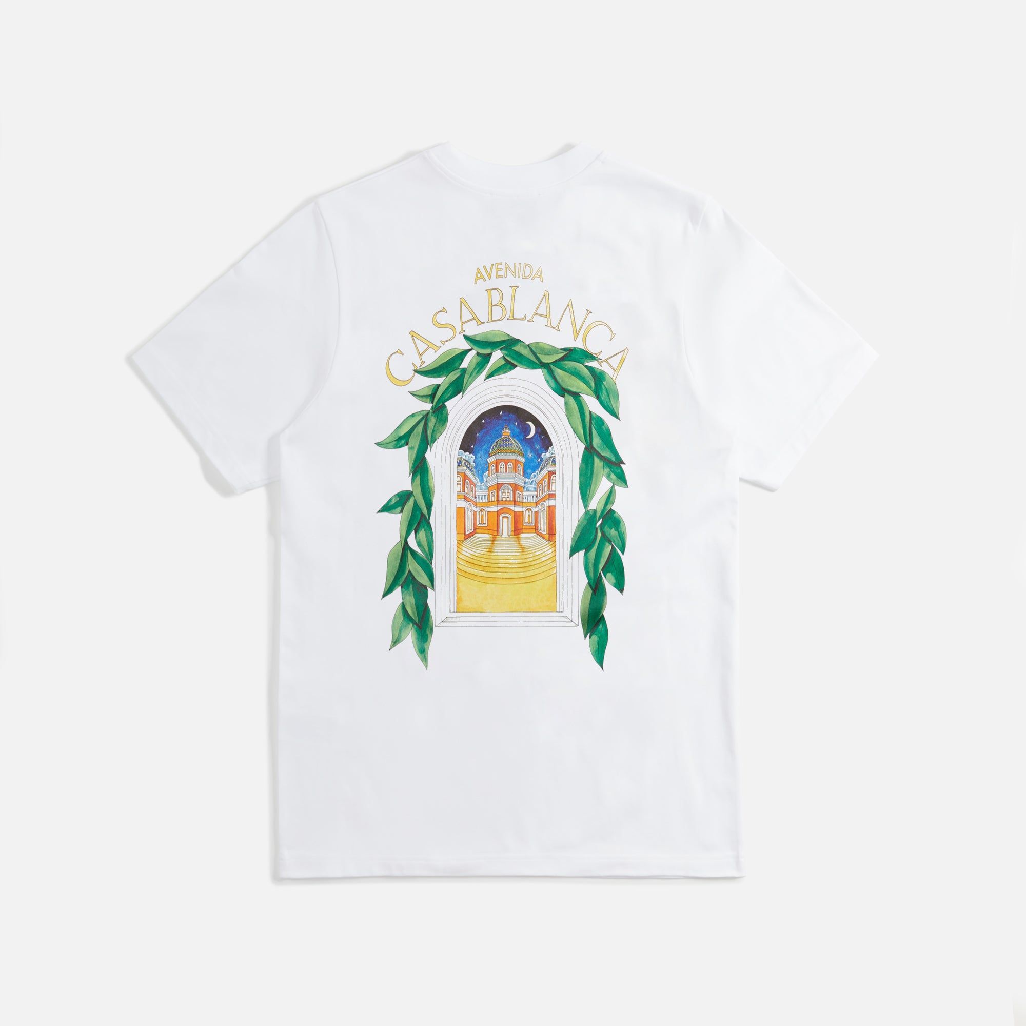Casablanca Avenida Printed Tee - White sold by Kith product image thumbnail 2
