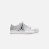Jordan Air Jordan 1 Low OG - Neutral Grey / Metallic Silver / White sold by Kith