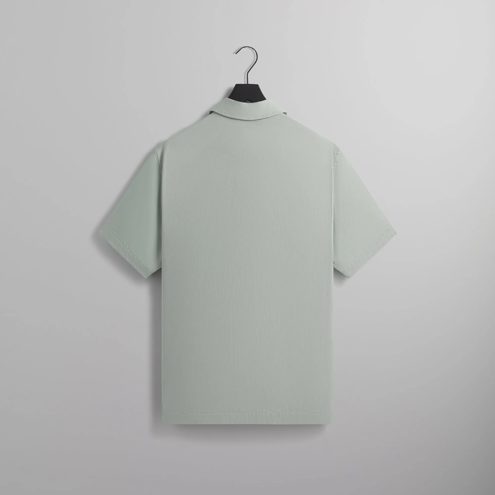 Kith Silk Cotton Boxy Collared Overshirt - Brine sold by Kith product image thumbnail 2