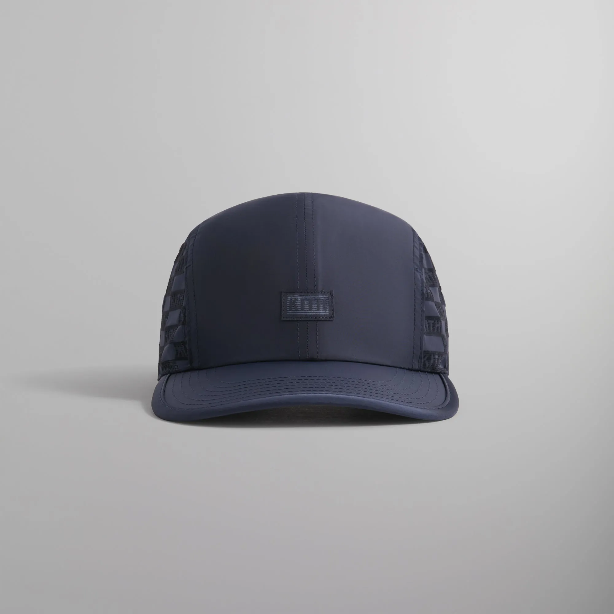 Kith Flocked Monogram Griffey Camper Cap - Nocturnal sold by Kith