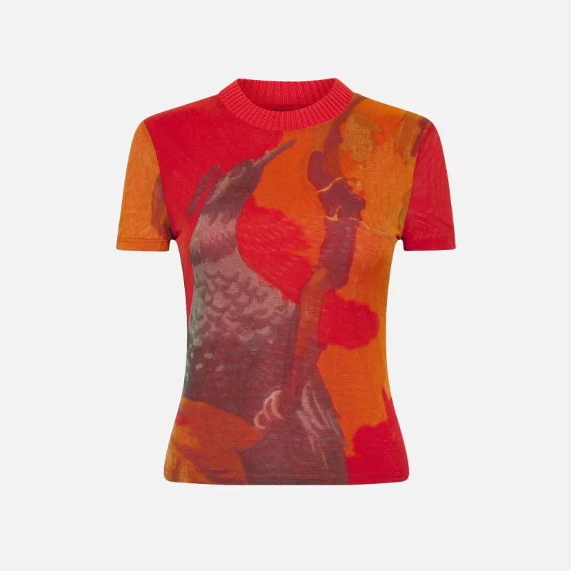 SIR Libertine Fitted Tee - Red sold by Kith