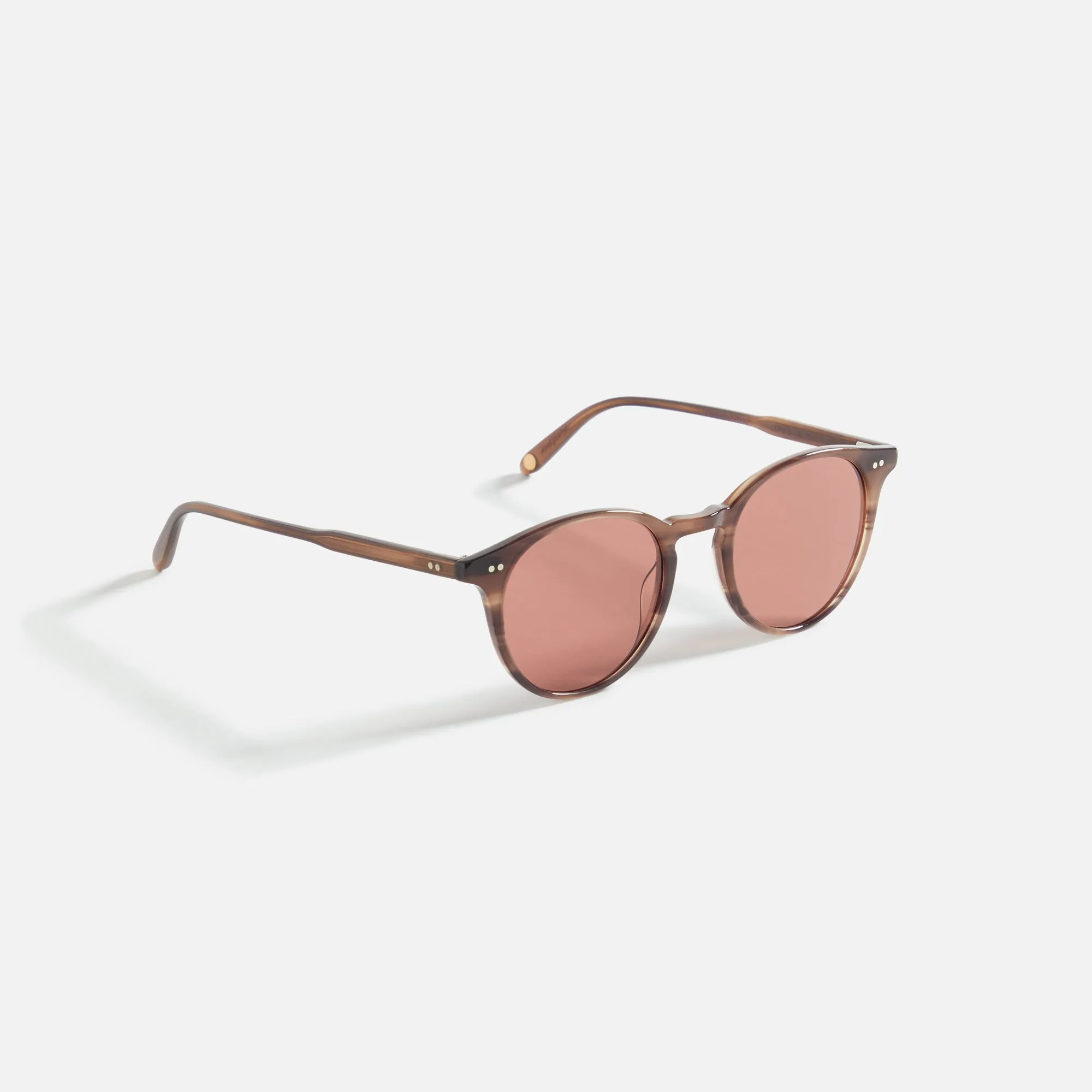 Garrett Leight Clune Sun - Sequoia Tortoise / Semi-Flat Pure Rosewood sold by Kith product image thumbnail 2