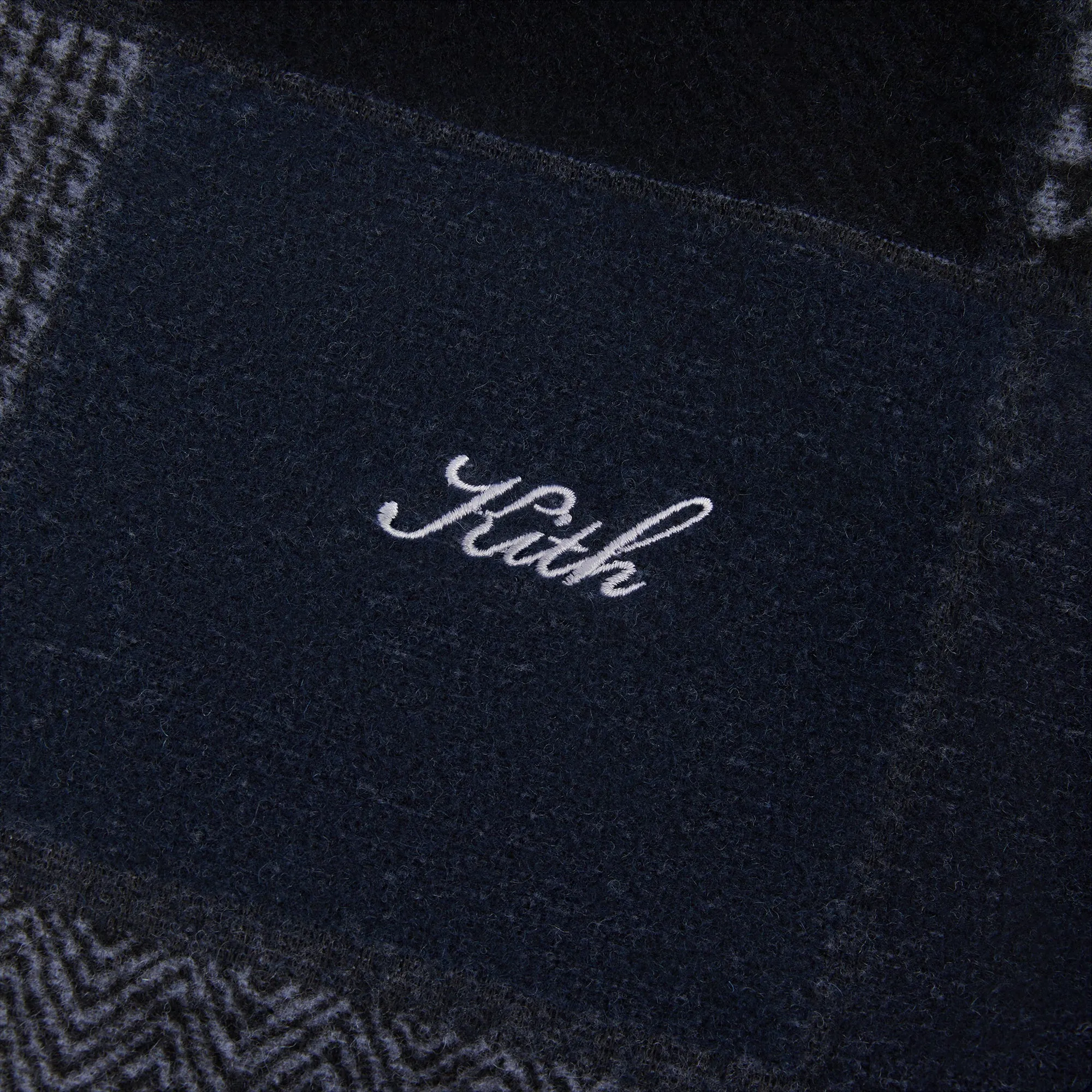 Kith Patchwork Wool Coaches Jacket - Nocturnal | Parallel