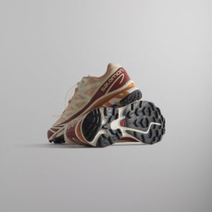 Kith for Salomon GORE-TEX XT-6 - Hazelnut / Burnt Henna / Vanilla Ice sold by Kith