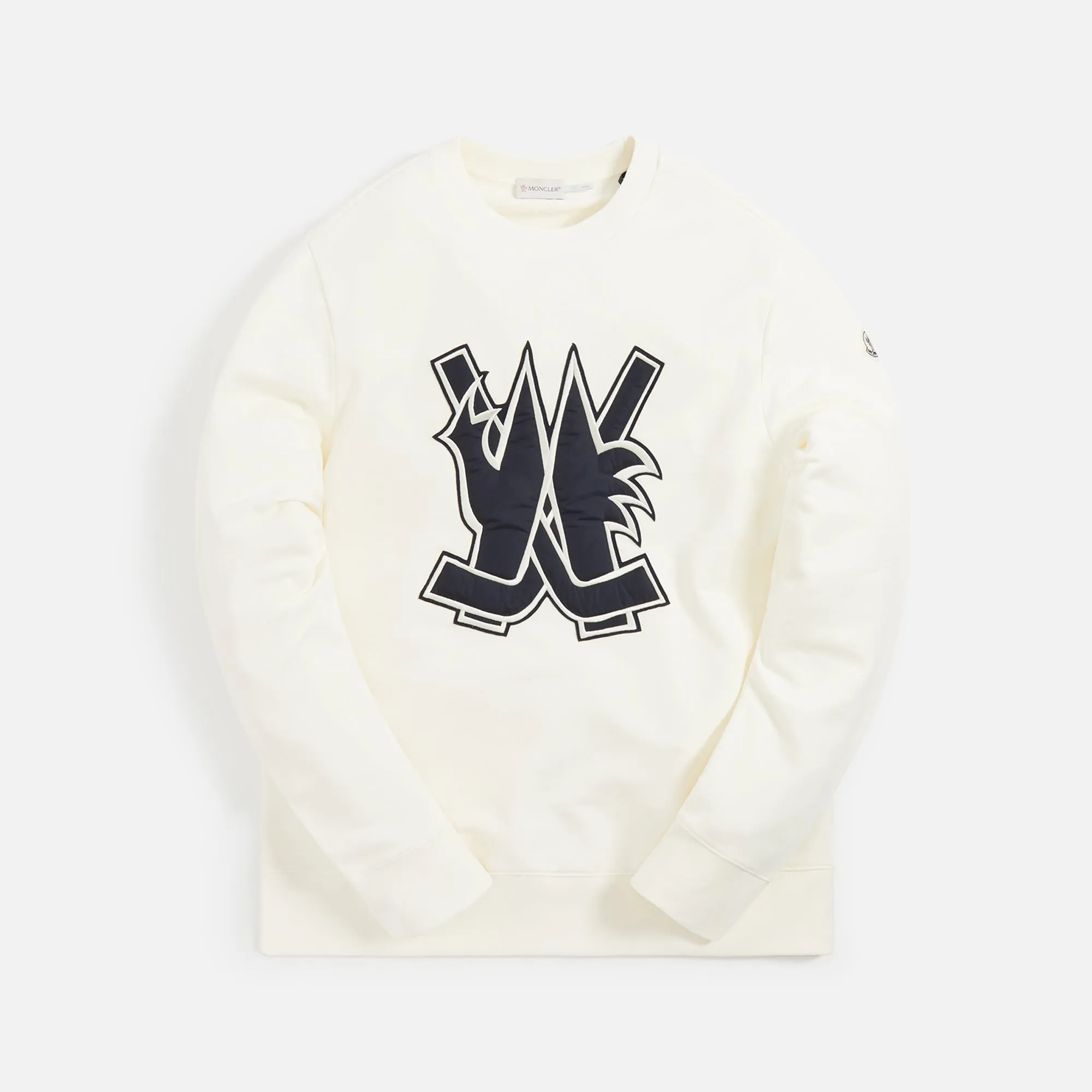 Moncler Sweatshirt - White sold by Kith