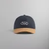 Kith Bay Low Profile Pinch Crown Snapback With Suede Brim - Nocturnal sold by Kith