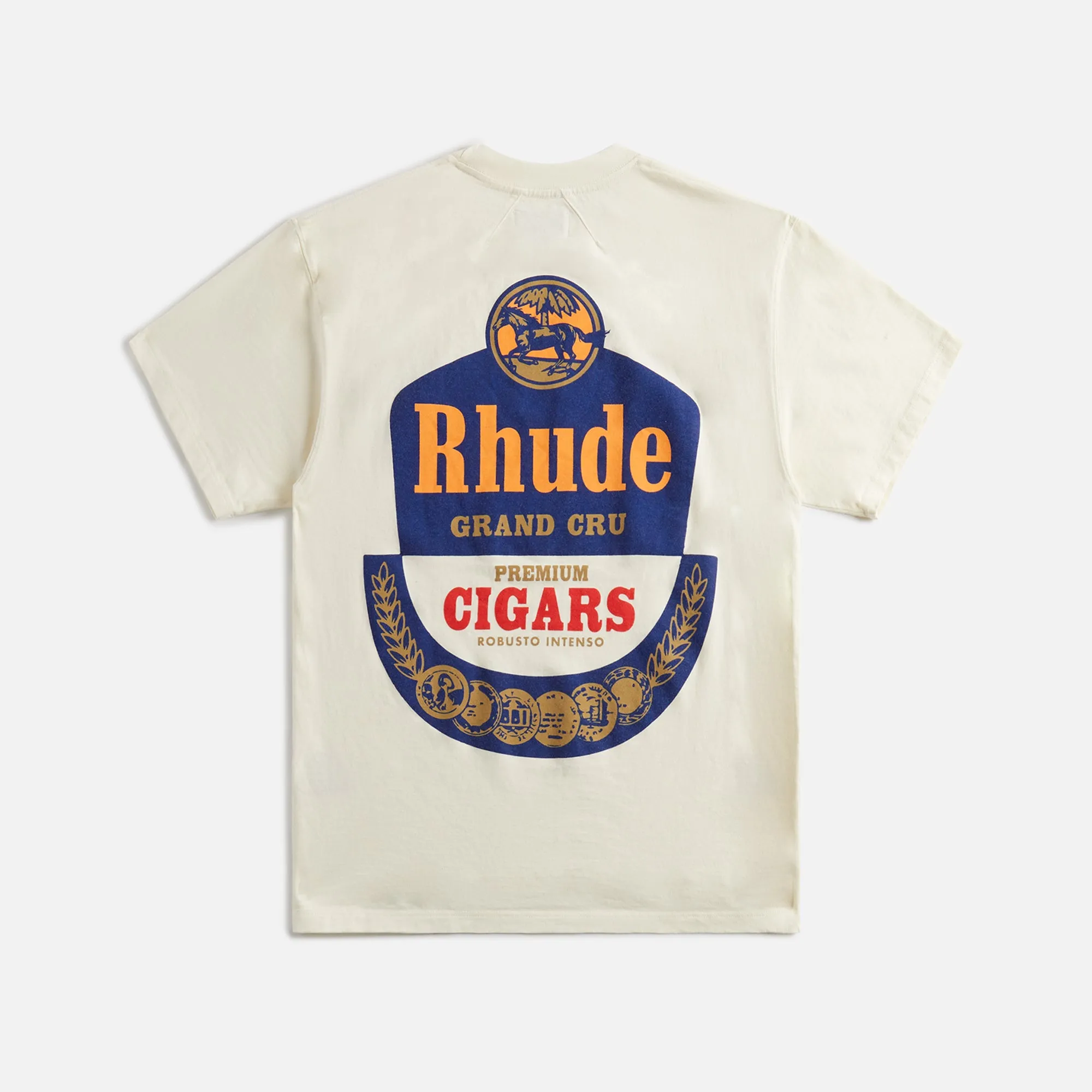 Rhude Grand Cru Tee - Vintage White sold by Kith product image thumbnail 2