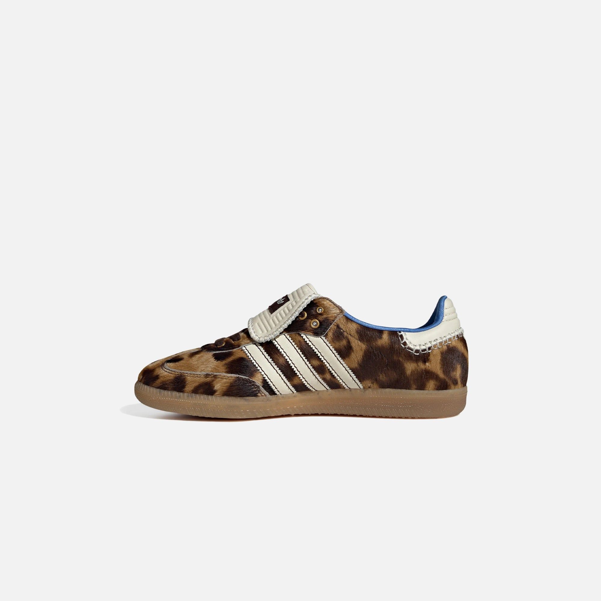adidas x Wales Bonner Pony Leo Samba - Dark Brown / Cream White