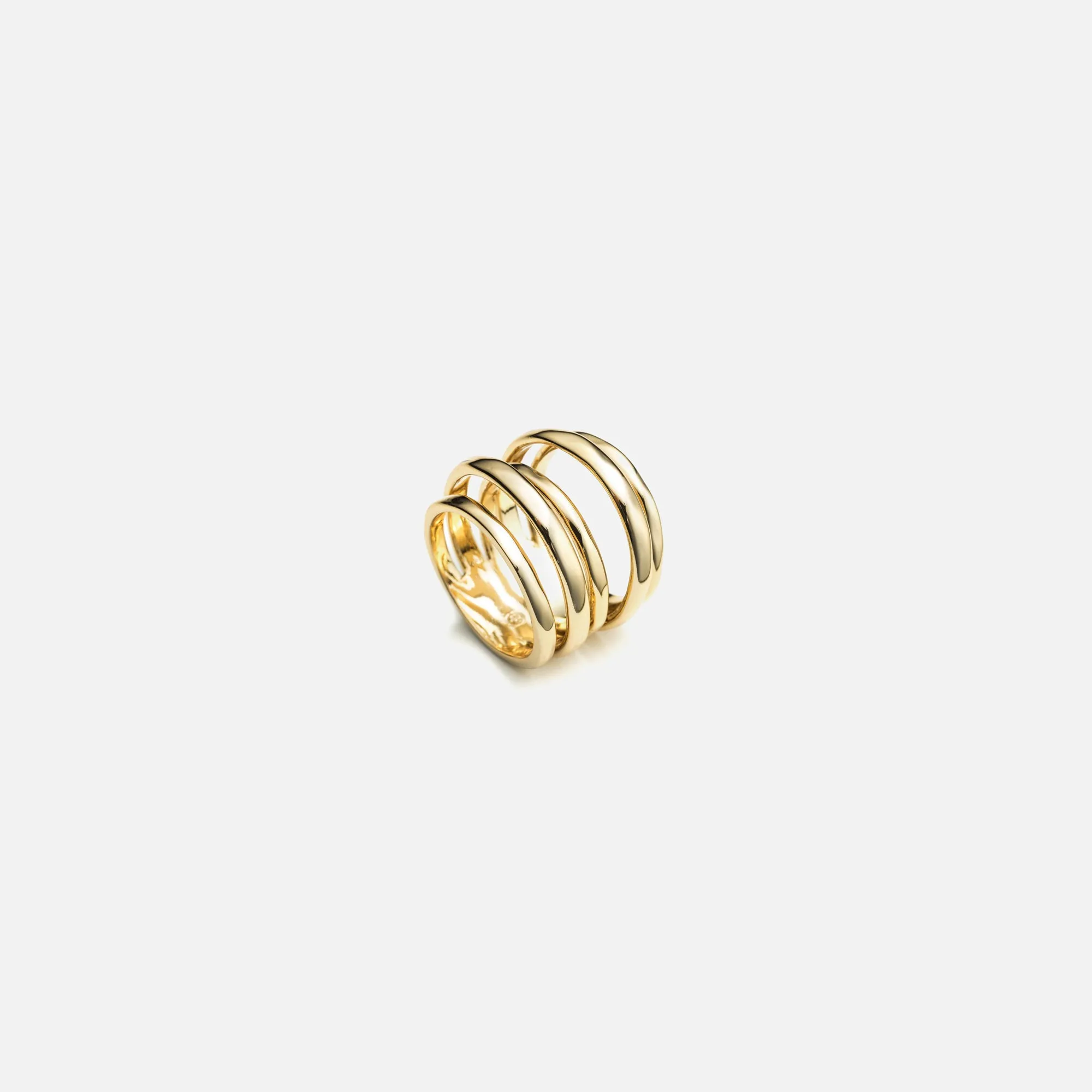 Alexis Bittar Layered Ring - Gold sold by Kith