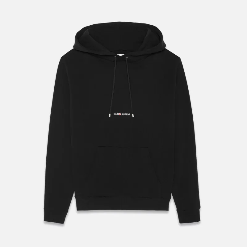Saint Laurent Rive Gauche Hoodie - Black sold by Kith