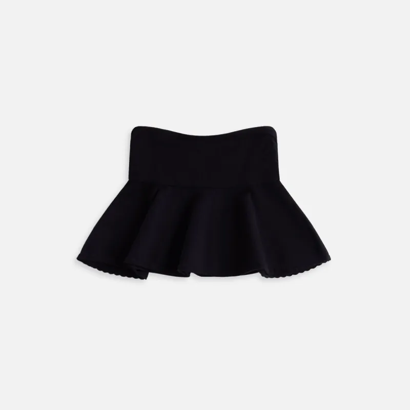 GUIZIO Asmara Mini Skirt - Black sold by Kith