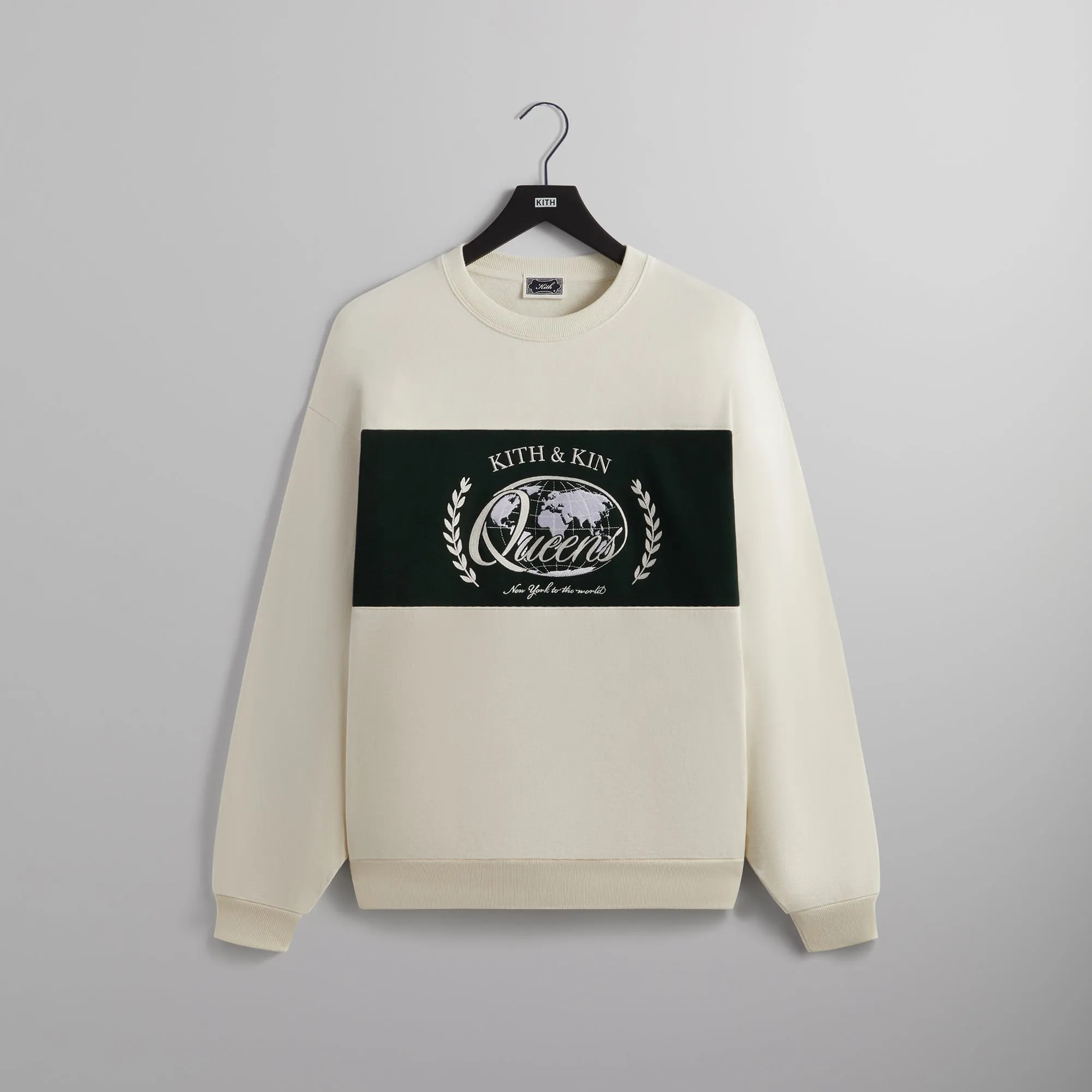 Kith Nelson Rugby Crewneck - Silk PH sold by Kith