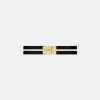 Saint Laurent Double-Strand Bracelet - Black sold by Kith