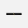 Saint Laurent Double-Strand Bracelet - Black sold by Kith