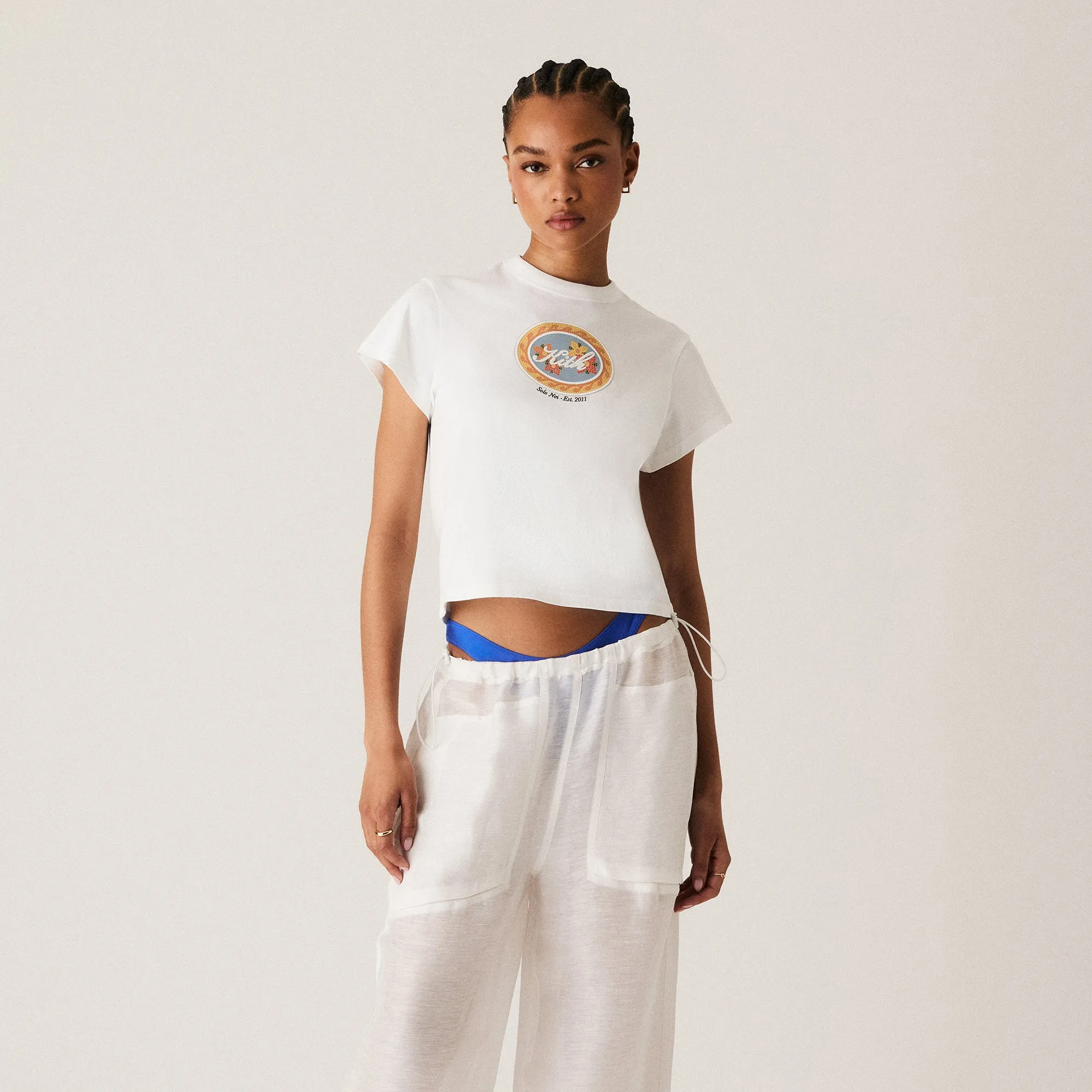 Kith Women Solo Noi Mulberry Vintage Tee - White sold by Kith product image thumbnail 2