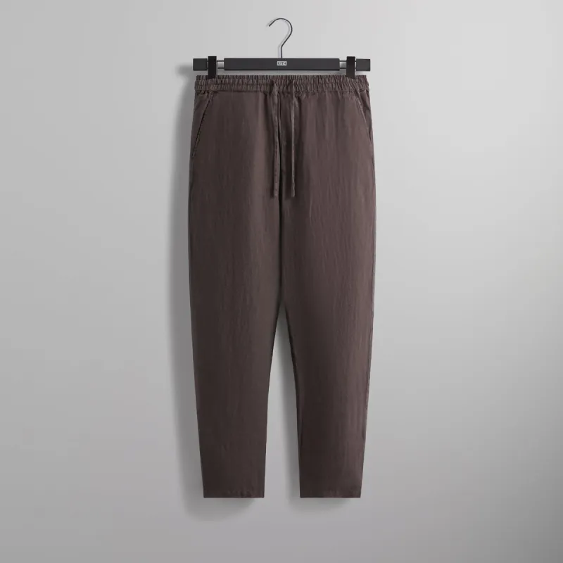&Kin Herringbone Linen Barrow Pant - Kindling sold by Kith