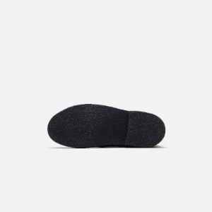 Clarks Grade School Desert Boot - Black Suede sold by Kith