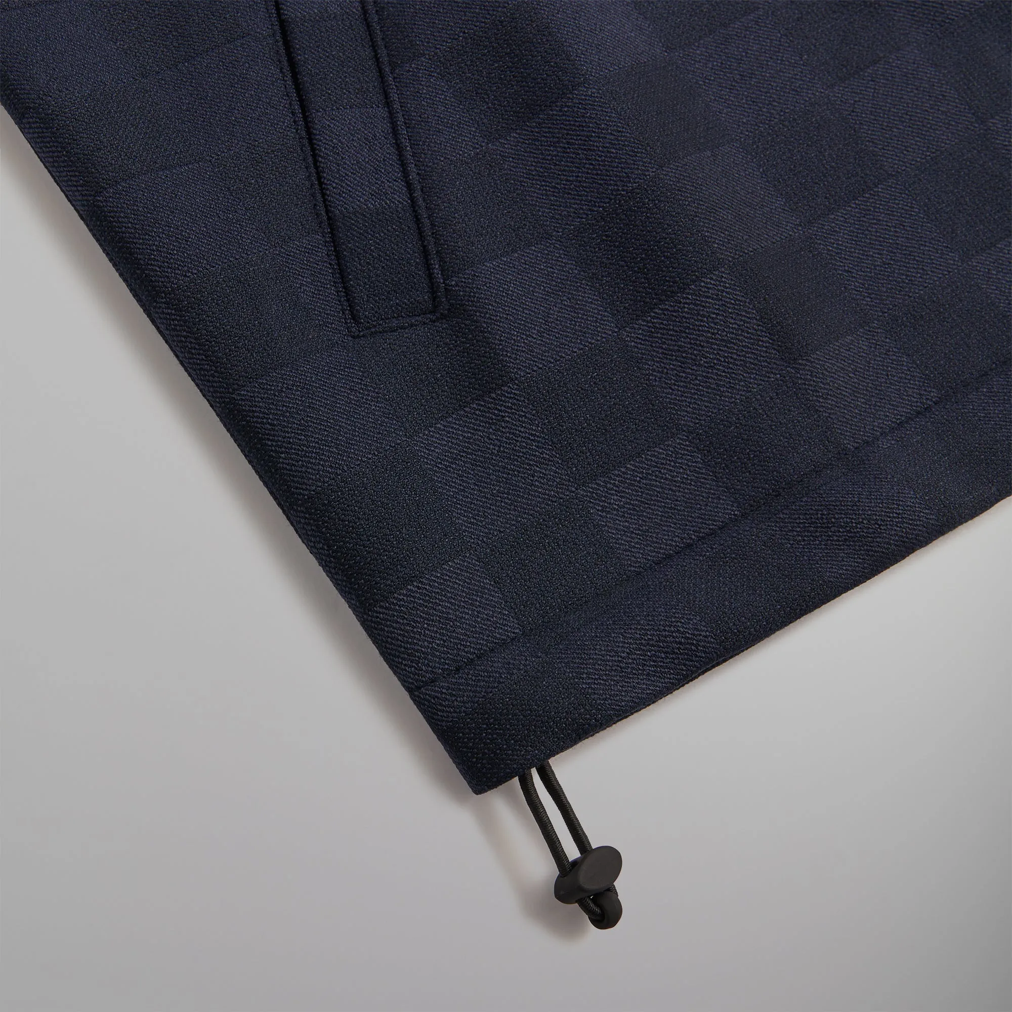 Kith Double Knit Davis Quarter Zip Pullover - Nocturnal sold by Kith product image thumbnail 5