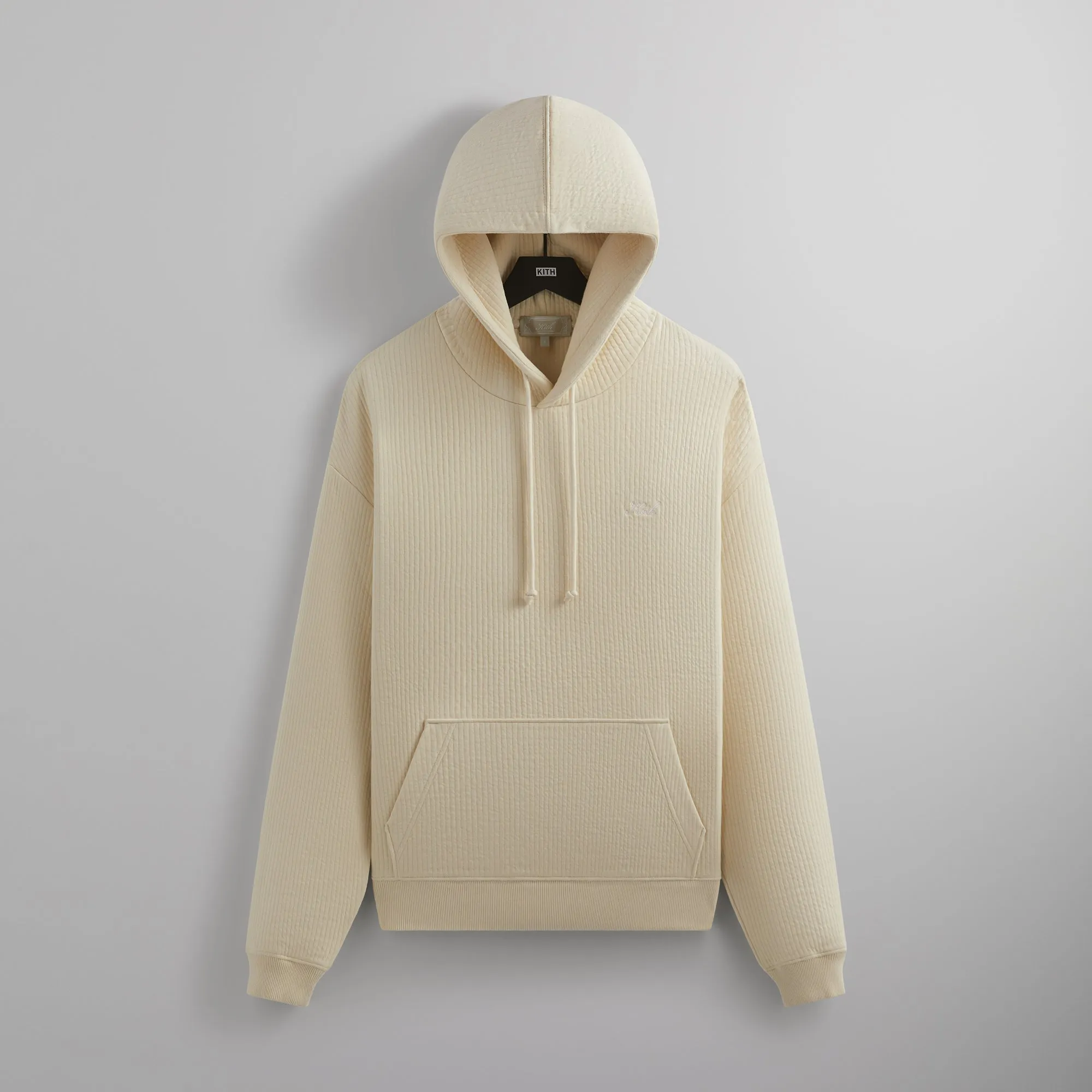 Kith Striped Interlock Williams III Hoodie - Rye sold by Kith