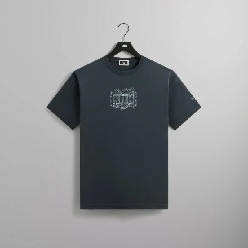 Kith for New York Botanical Garden Title Page Vintage Tee - Nocturnal sold by Kith