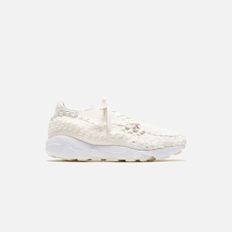 Nike WMNS Air Footscape Woven - Phantom / Light Bone / White sold by Kith
