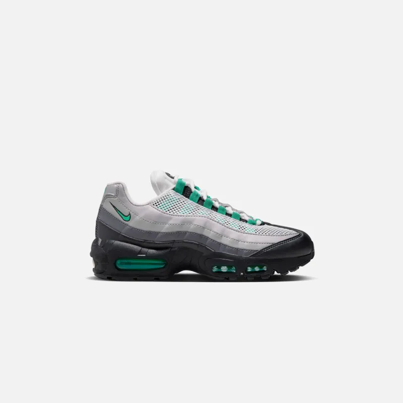 Nike WMNS Air Max 95 - Black / Stadium Green / Pearl Grey / Med Grey sold by Kith