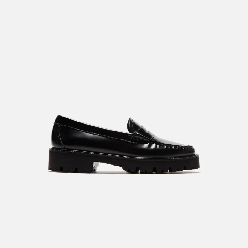 G.H. Bass WMNS Whitney Super Lug Weejun - Black sold by Kith