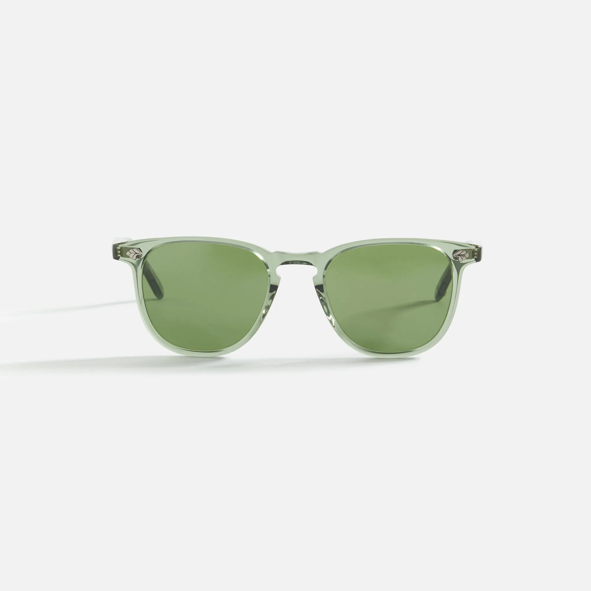 Garrett Leight Brooks II Sun - Juniper / Pure Green sold by Kith