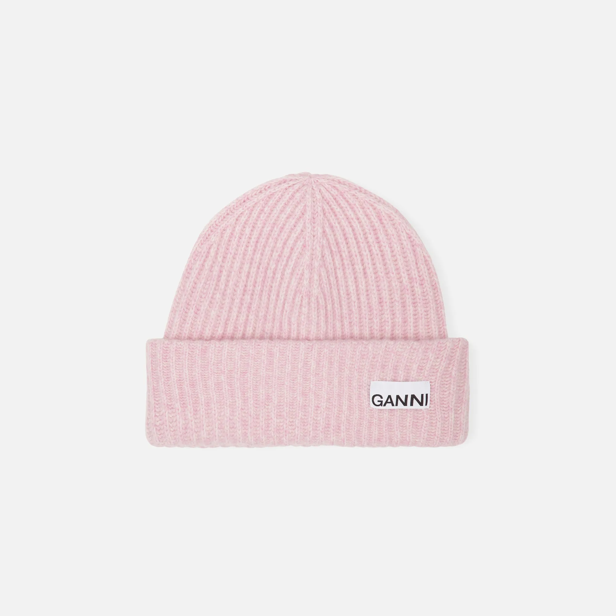 Ganni Structured Rib Beanie - Lilac Sachet sold by Kith