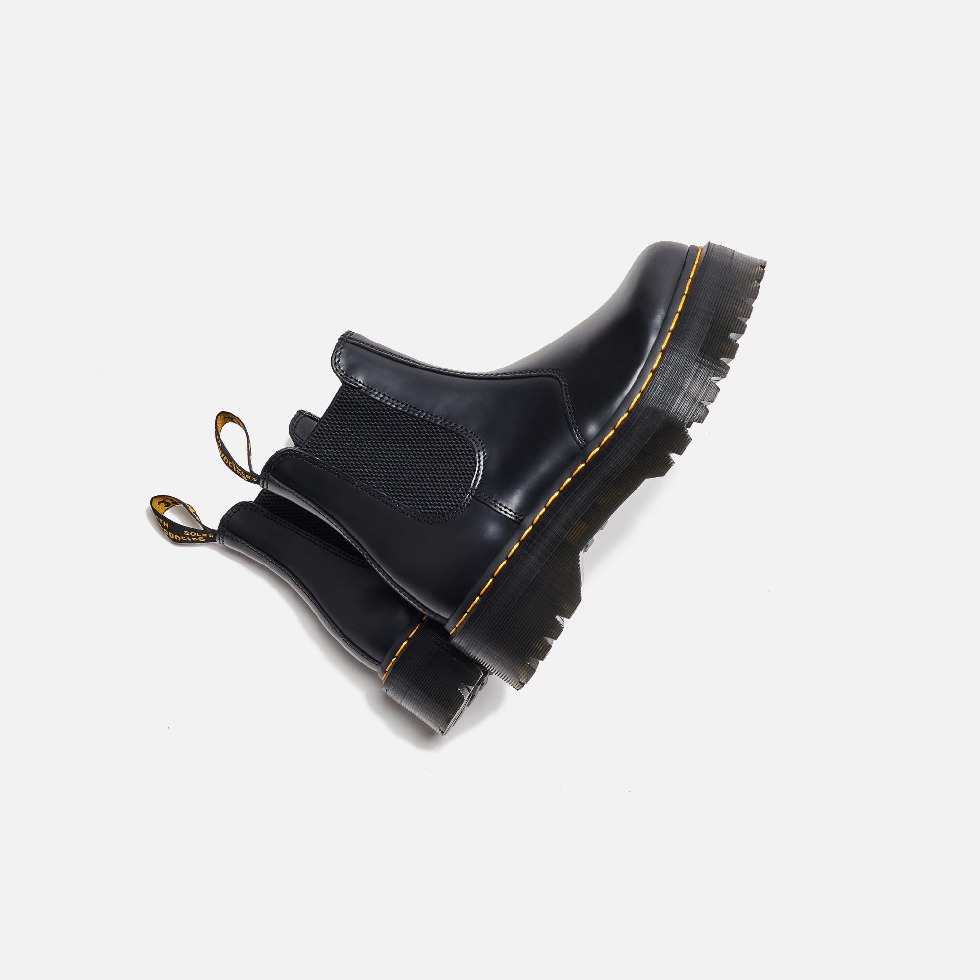 Dr. Martens WMNS 2976 Quad Smooth Leather Boot - Black Polished sold by Kith product image thumbnail 2