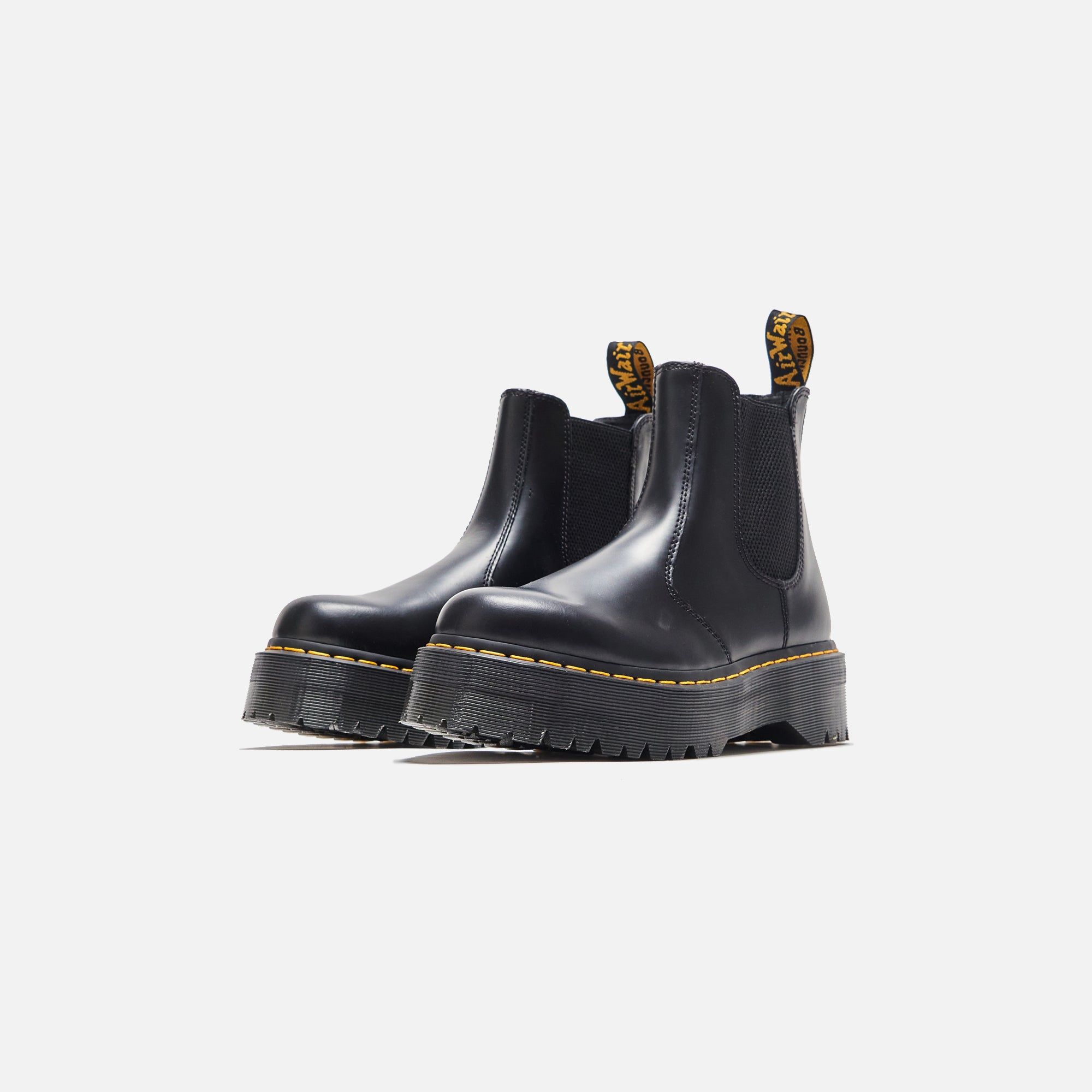 Dr. Martens WMNS 2976 Quad Smooth Leather Boot - Black Polished sold by Kith product image thumbnail 4